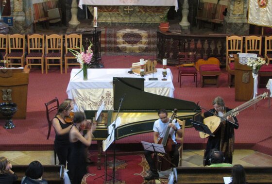 Lezajlott a barokk koncert a templomban