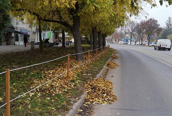 Tájékoztató a 65. számú főút melletti zöldfelület elkerítéséről
