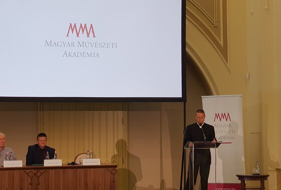 Orbán János Dénes, június 21-én tartotta akadémiai székfoglaló beszédét