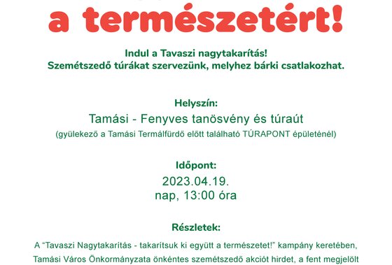 Tegyél Te is a természetért!