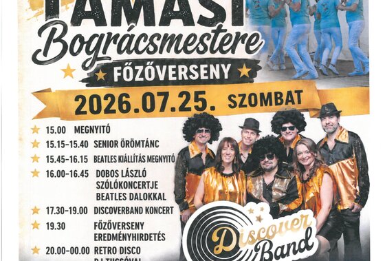 XXVI. Tamási Bográcsmestere Főzőverseny