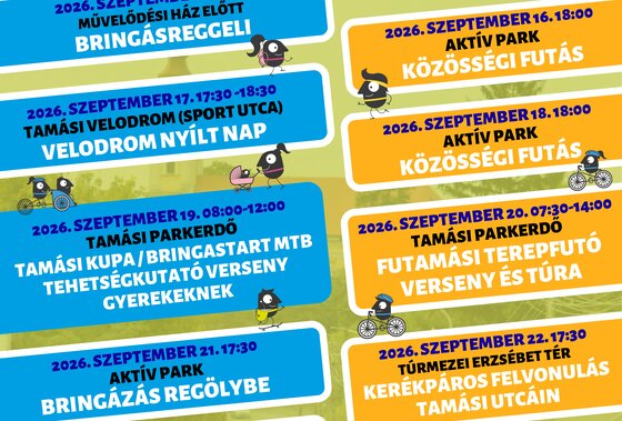 Európai Mobilitási hét - 2026. szeptember 16-22.