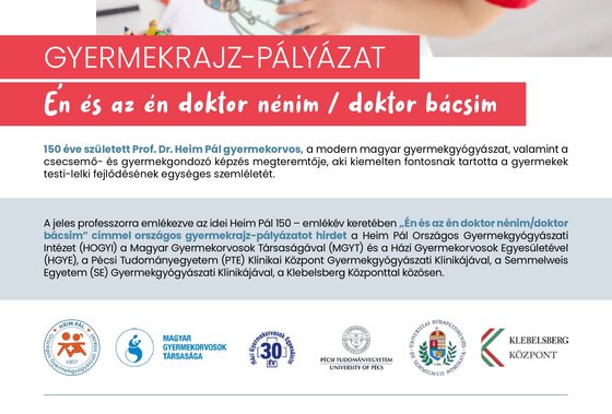 A „Gyógyító örökség” mottójú Heim Pál 150 – Emlékév országos gyermekrajz-pályázata