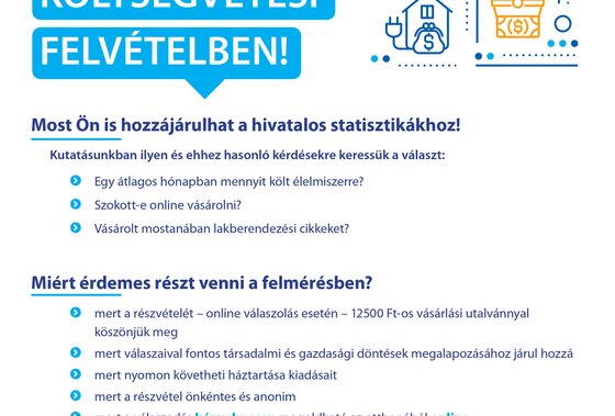 Tájékoztatás lakossági adatgyűjtésről